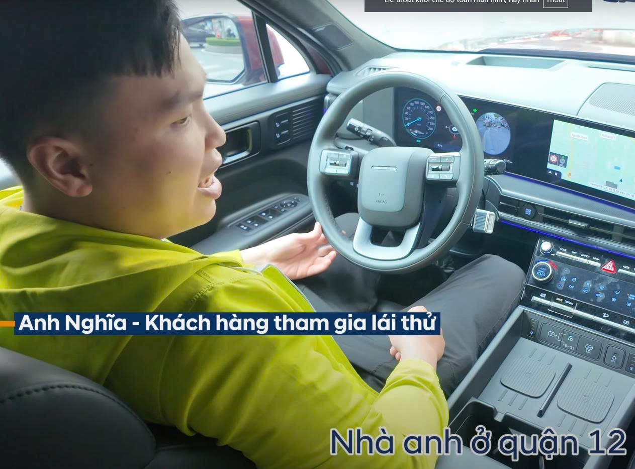 Cảm nhận của khách hàng về sự kiện lái thử của Hyundai Trường Chinh (1) - 17/05/2025