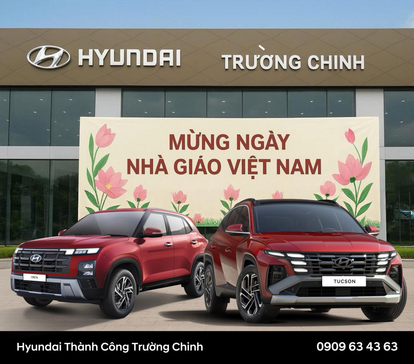 Hyundai Trường Chinh – Tri Ân Ngày Nhà Giáo Việt Nam 20/11