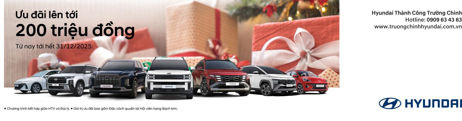 ƯU ĐÃI LÊN TỚI 200 TRIỆU ĐỒNG TRONG THÁNG 12/2025