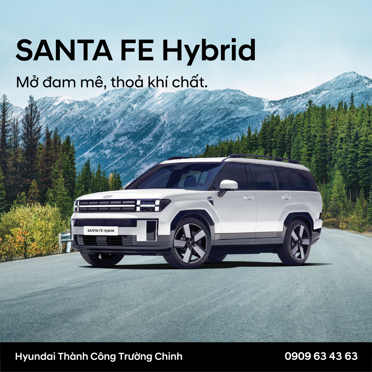 ✨ SANTA FE HYBRID 2025 – MỞ ĐAM MÊ, THỎA KHÍ CHẤT ✨