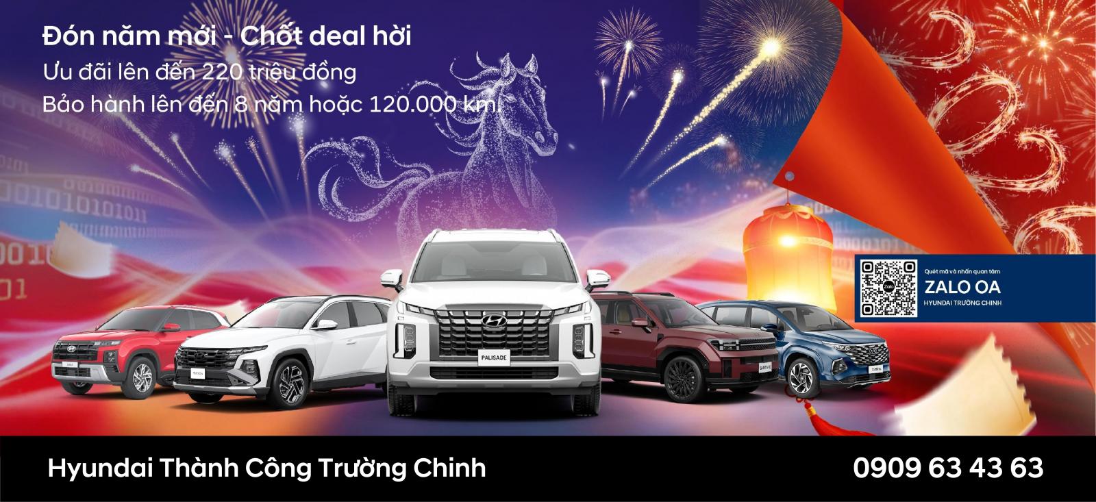 [KMBH] ĐÓN NĂM MỚI – CHỐT DEAL HỜI CÙNG HYUNDAI TRƯỜNG CHINH