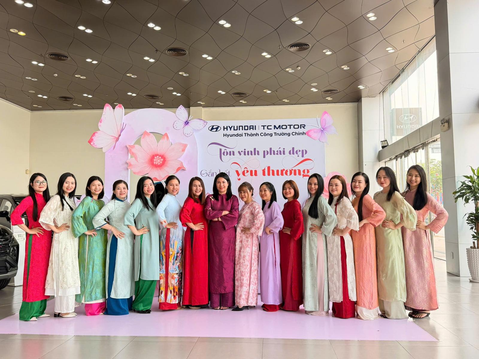 CHÚC MỪNG NGÀY QUỐC TẾ PHỤ NỮ 8/3 - TÔN VINH NHỮNG ĐÓA HOA HYUNDAI TRƯỜNG CHINH 🌷