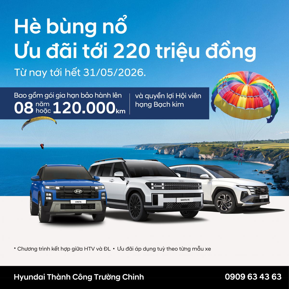 [KMBH] 🔥 THÁNG 5 TĂNG TỐC – SỞ HỮU HYUNDAI, BÙNG NỔ MÙA HÈ! 🔥