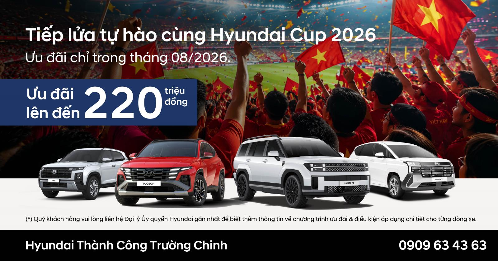 [KMBH] 🏆 TIẾP LỬA TỰ HÀO CÙNG HYUNDAI TRƯỜNG CHINH – THÁNG 8 BÙNG NHIỆT HUYẾT, ĐÓN XE MỚI 🚗 🔥