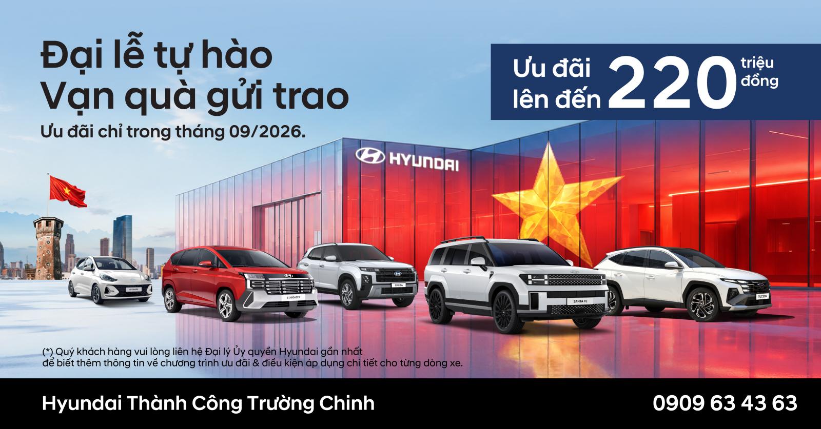 [KMBH] 🇻🇳 ĐẠI LỄ TỰ HÀO – VẠN QUÀ GỬI TRAO 🇻🇳 🔥 THÁNG 9 RỰC RỠ – ƯU ĐÃI LÊN ĐẾN 220 TRIỆU ĐỒNG!