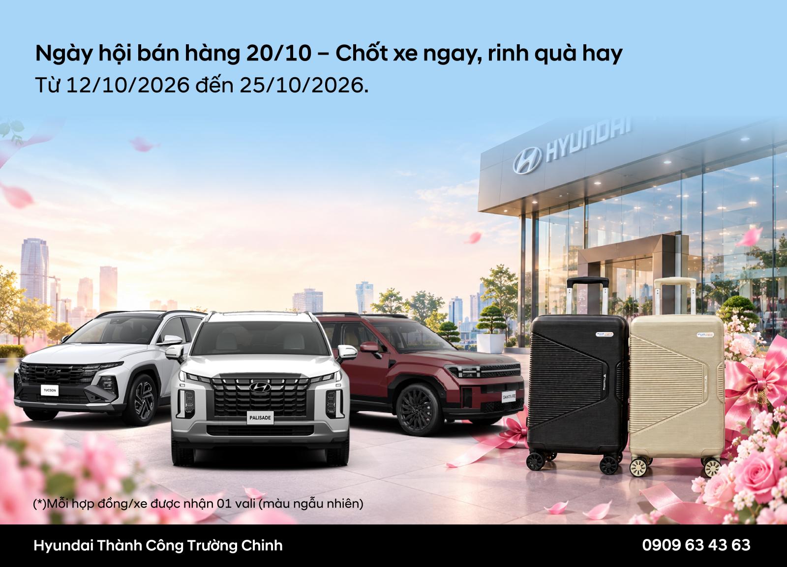 [KMBH]🎉🔥 NGÀY HỘI BÁN HÀNG 20/10 – CHỐT XE NGAY, RINH QUÀ LIỀN TAY! 🔥🎉