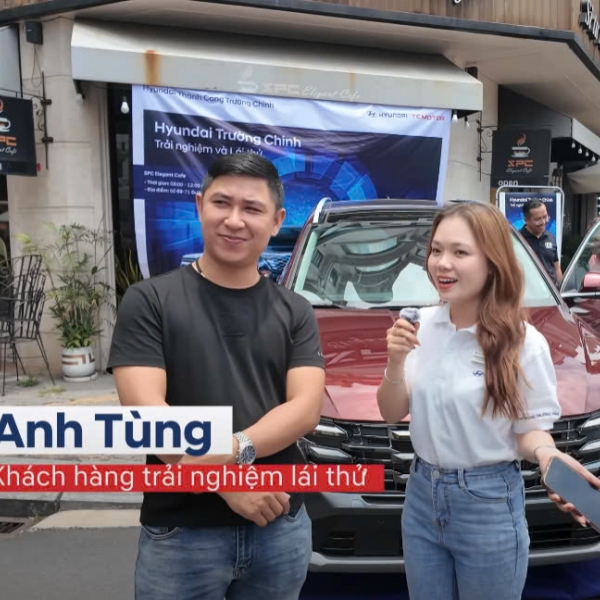 Cảm nhận của khách hàng về sự kiện lái thử của Hyundai Trường Chinh (2) - 19/04/2025