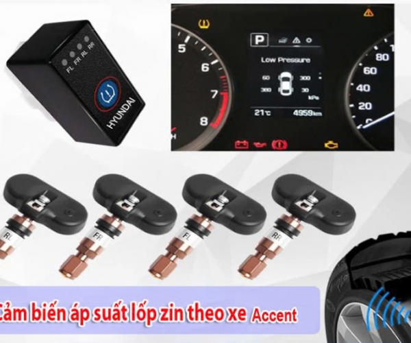 Thiết  bị kiểm tra Áp suất lốp Accent