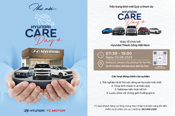 [SỰ KIỆN] HYUNDAI CARE DAY 2025 - TP. HỒ CHÍ MINH