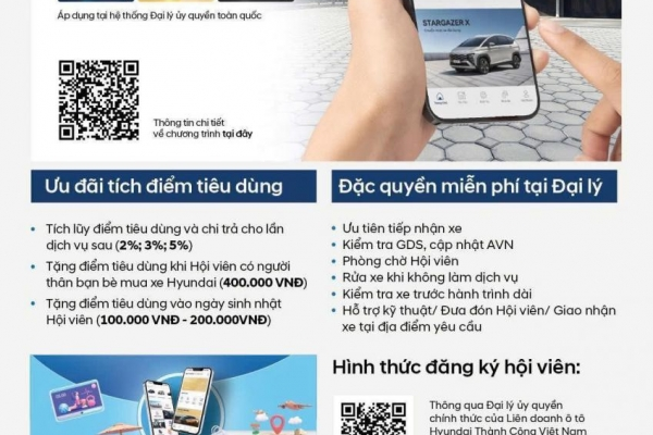 [CSKH] CHƯƠNG TRÌNH HỘI VIÊN HYUNDAI Đồng hành & Gắn kết