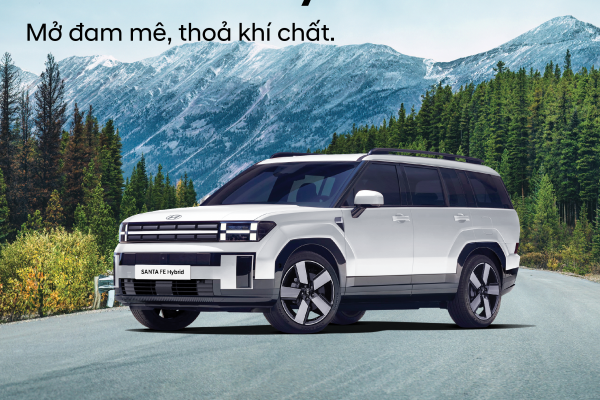 ✨ SANTA FE HYBRID 2025 – MỞ ĐAM MÊ, THỎA KHÍ CHẤT ✨