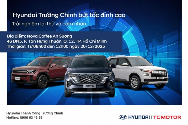 [SỰ KIỆN] LÁI THỬ ĐÓN TẾT - TRẢI NGHIỆM BỨT PHÁ, NHẬN QUÀ NGẬP TRÀN!