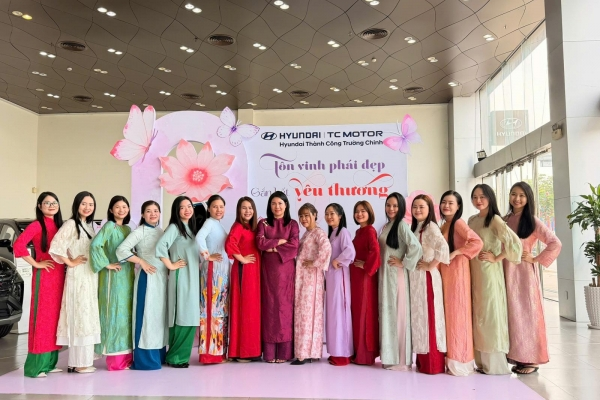 CHÚC MỪNG NGÀY QUỐC TẾ PHỤ NỮ 8/3 - TÔN VINH NHỮNG ĐÓA HOA HYUNDAI TRƯỜNG CHINH 🌷
