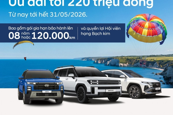 [KMBH] 🔥 THÁNG 5 TĂNG TỐC – SỞ HỮU HYUNDAI, BÙNG NỔ MÙA HÈ! 🔥